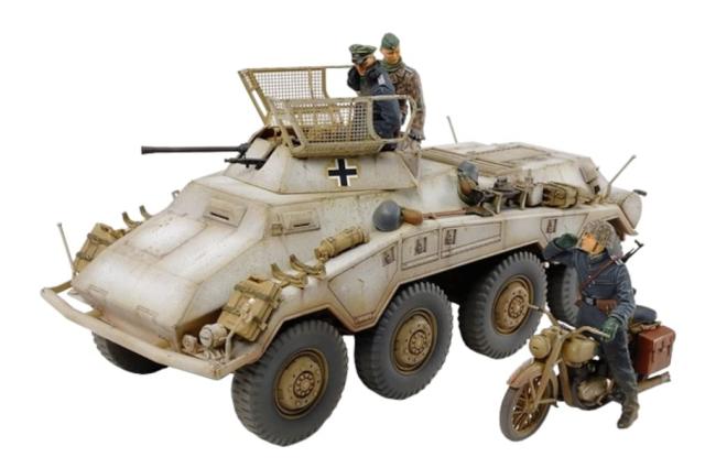 タミヤ(TAMIYA) 1/35 イタレリシーズ No.19 ドイツ重装甲車 Sd.Kfz.234/1 (2cm砲搭載型) プラモデル 37019 成形色 37019-000