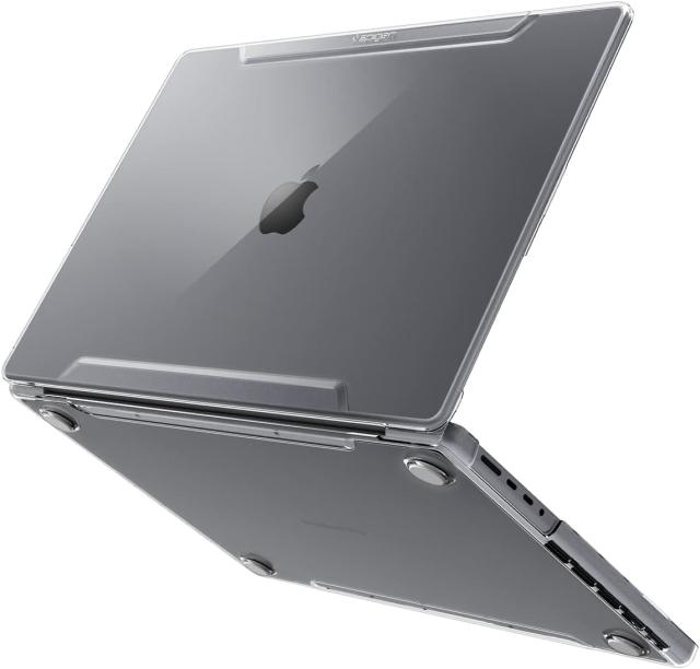 Spigen MacBook Pro 16インチ M5 Max/M5 Pro/M5/M4/M3/M2/M1 (2026/2025/2024/2023/2021) ケース クリア 透明 ハードシェル 7,171円