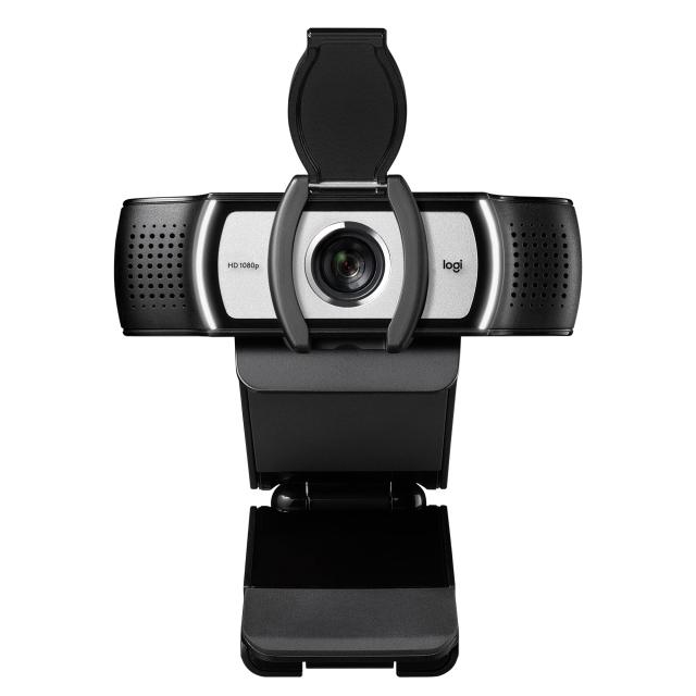 ロジクール Webカメラ C930s フルHD 1080P 60fps プライバシー シャッター ノイズキャンセリング マイク オートフォーカス 90度 広い視野角 ビジネス向け ブラック ウェブカメラ ウェブカム PC Mac ノ