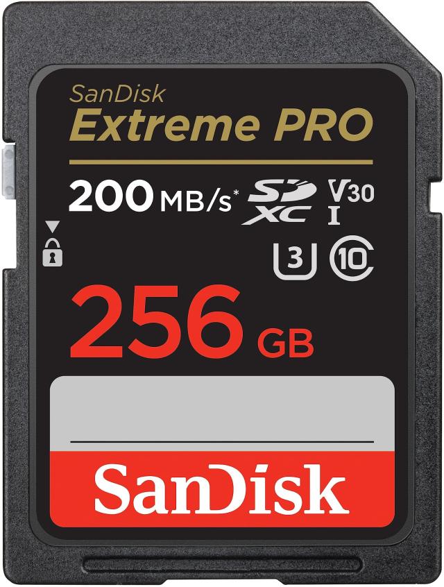 SanDisk サンディスク E treme PRO SD C UHS-I メモリーカード - C10 U3 V30 4K UHD SDSD
