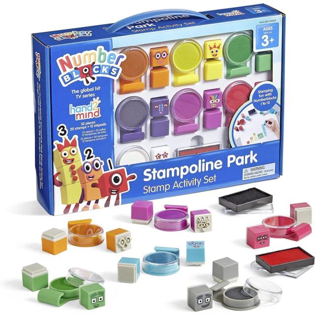 ラーニング リソーシズ Numberblocks ナンバーブロックス スタンポリンパーク キャラクター スタンプ 3歳 94563