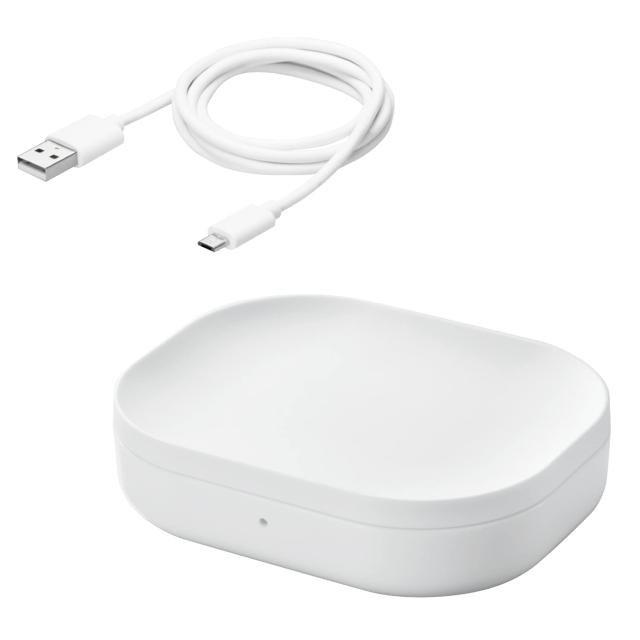 エレコム ELECOM ワイヤレス充電器 Qi認証 5W 卓上 Airpods用トレー