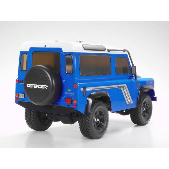 タミヤ 1/10 電動RCカー 特別企画 No.178 1/10RC 1990 ランドローバー ディフェンダー 90 塗装済みライトブルーボディ (CC-02シャーシ) 47478_2