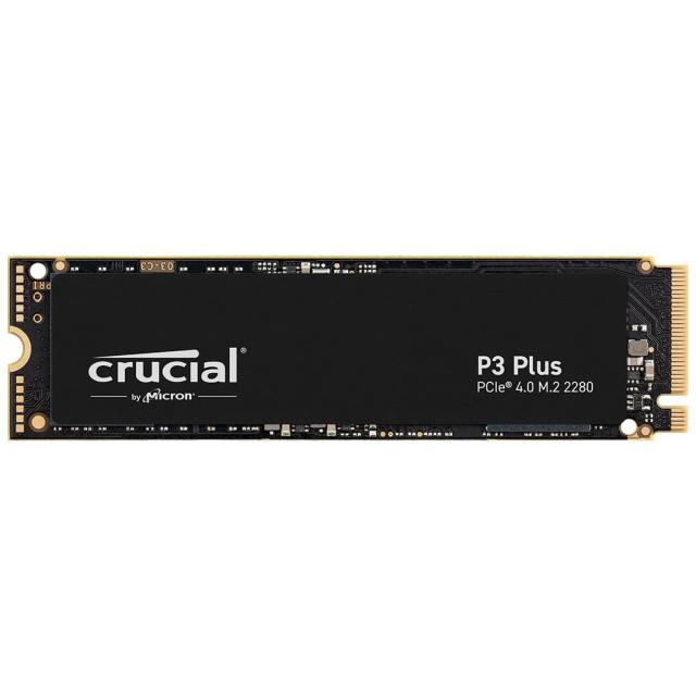 Crucial P3 Plus PCIe Gen4 3D NAND NVMe M.2 SSD 最大5000MB 秒 - CT2000P3PSSD8