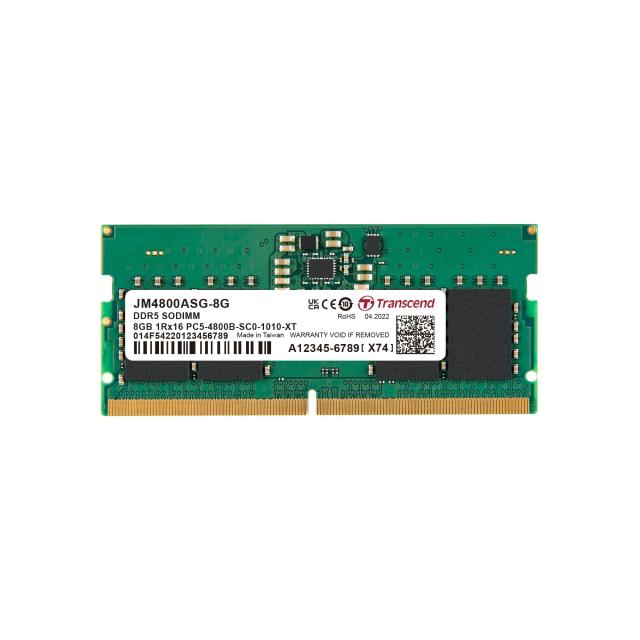 トランセンドジャパン 万覚え帳マイコン用記憶装置 マイコン5-38400 DDR5 1.1V 262pin SO-DIMM 1R CL40 無締め切り日言いはなつ