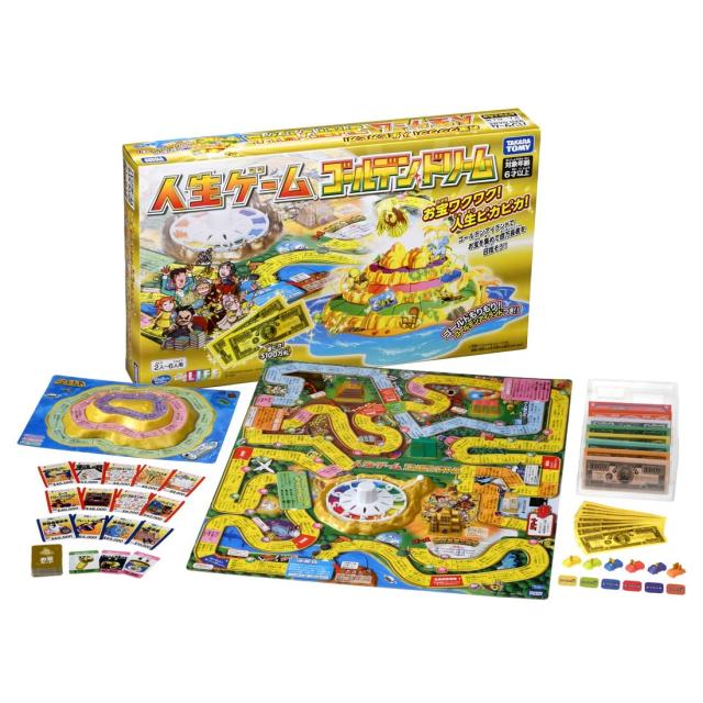 人生ゲームGOLD(タカラトミー) タカラトミー(TAKARA TOMY) 人生ゲーム ゴールデンドリームの通販はau