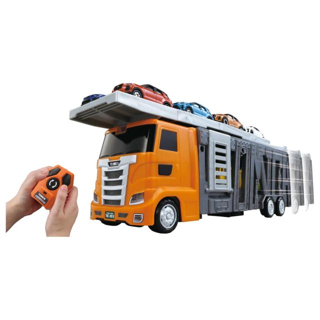タカラトミー(TAKARA TOMY) 『 トミカ 大回転発車! リモコンビッグキャリアカー 』 ミニカー 車 おもちゃ 3歳以上 箱入り 玩具安全基準合格 STマーク認証 TOMICA 単品