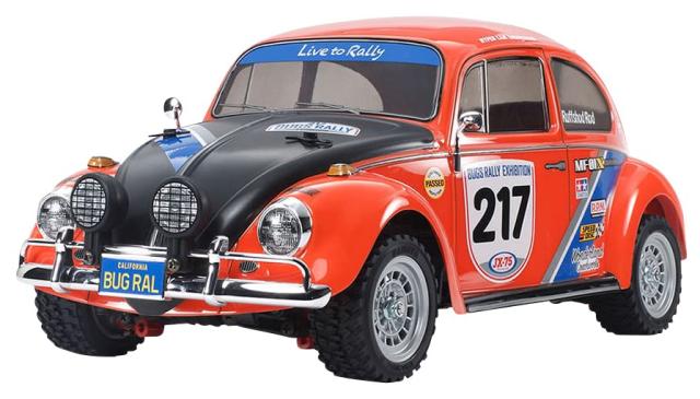 タミヤ(TAMIYA) 1/10 XBシリーズ No.217 XB フォルクスワーゲン ビートル ラリー (MF-01Xシャーシ) プロポ付き塗装済み完成モデル 57917