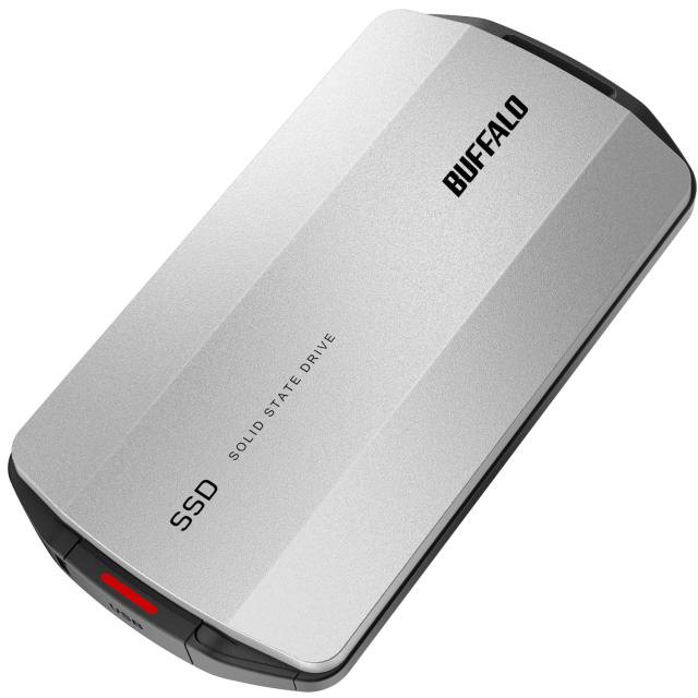 バッファロー 外付けSSD 500GB USB3.2 Gen2 Type‐C 最大読出速度1050MB