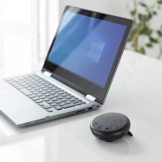 サンワサプライ Bluetooth会議スピーカーフォン（個人向け） MM-BTMSP4_7