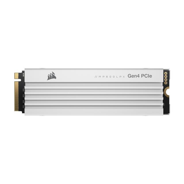 CORSAIR MP600 PRO Low Profileシリーズ LPX PCIe Gen4 x4 NVMe M.2 SSD メモリ ホワイト PS5拡張適用
