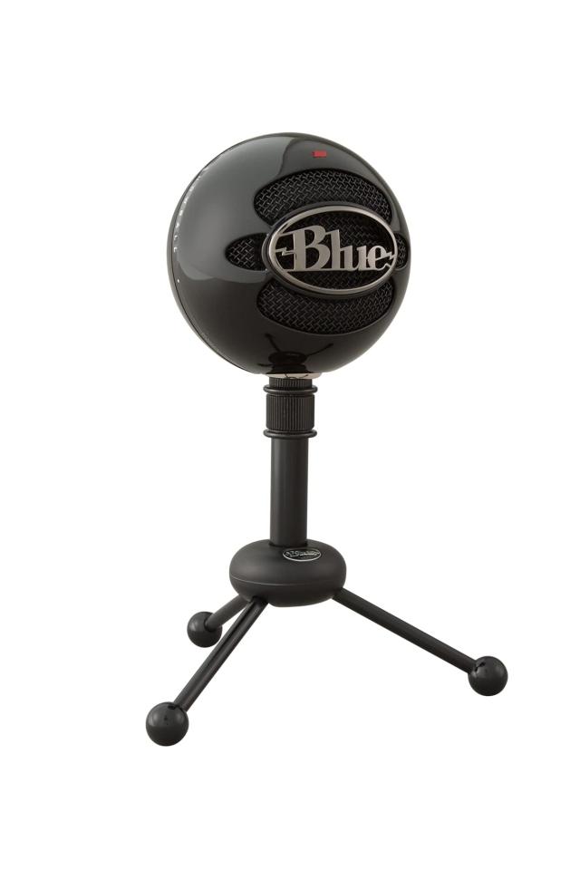 Logicool G Blue Snowball BM250BK USB ゲーミングマイク コンデンサーマイク 単一指向性 実況 ストリーミング 配信 マイク コンパクト ゲーム ゲーミング PC