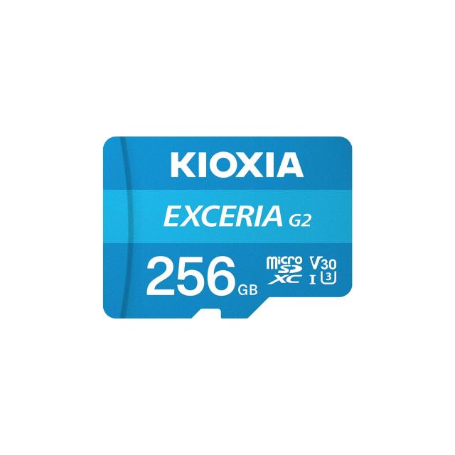 Kioxia EXCERIA G2 Micro SDカード。