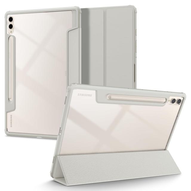 Samsung 認定Spigen Galaxy Tab S10 Plus/S9 Plus ケース 背面 クリア