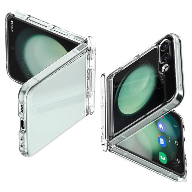 Spigen Gala y Flip5 ケース SC-54D SCG23 超薄型 超軽量 耐衝撃 ワイヤレス充電 対応 さらさら マット仕上げ レンズ保護 指紋防止 擦り傷防止 ギャラクシー Z_1