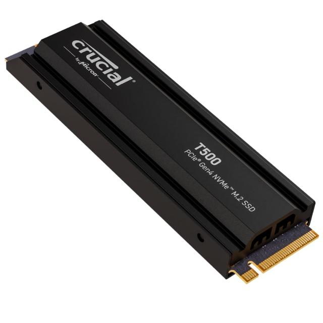 Crucial T PCIe Gen4 NVMe ゲーミング PS5 SSD ヒートシンク付き 最大7 秒 TLC NAND PlayStation 5対応 ノートパソコン デスクトップ PC_1