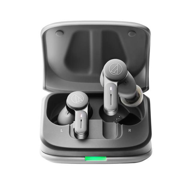 オーディオテクニカ ATH-TW 7 ワイヤレスイヤホン bluetooth ノイズキャンセリング 最大約20時間再生 通話品質強化 マルチポイント対応 ノイズキャンセル ヒアスルー 低遅延モード_1