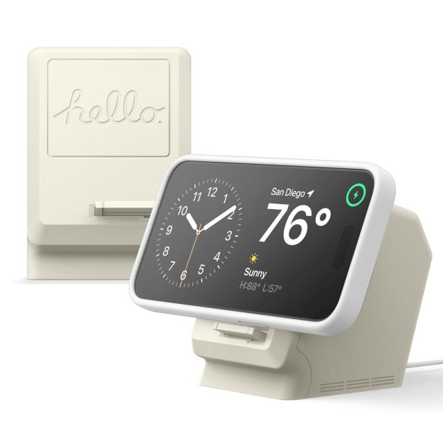 elago MagSafe スタンド 卓上 スマホスタンド シリコン 製 マグセーフ 充電 携帯スタンド/スタンドのみ [ 各種 iPhone スマホ スマートフォン 対応 ] MGNETIC