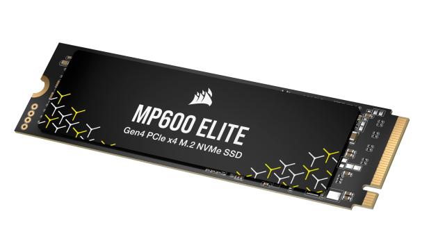 CORSAIR ELITE PCIe Gen4 4 NVMe M.2 SSD 高密度 3D TLC NAND