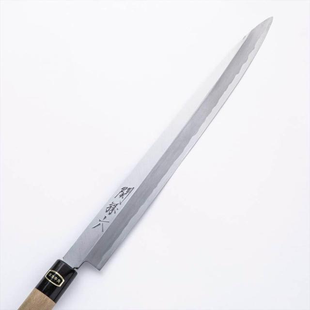 貝印 KAI 関孫六 白紙鋼 （白紙2号）柳刃 300mm 和包丁 刺身 本格刃付け 高級包丁 日本製 鋼 AK2286_1