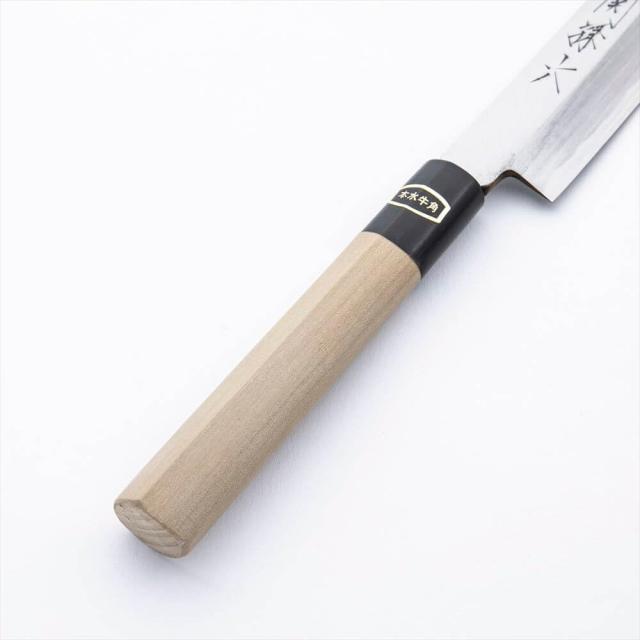 貝印 KAI 関孫六 白紙鋼 （白紙2号）柳刃 300mm 和包丁 刺身 本格刃付け 高級包丁 日本製 鋼 AK2286_3