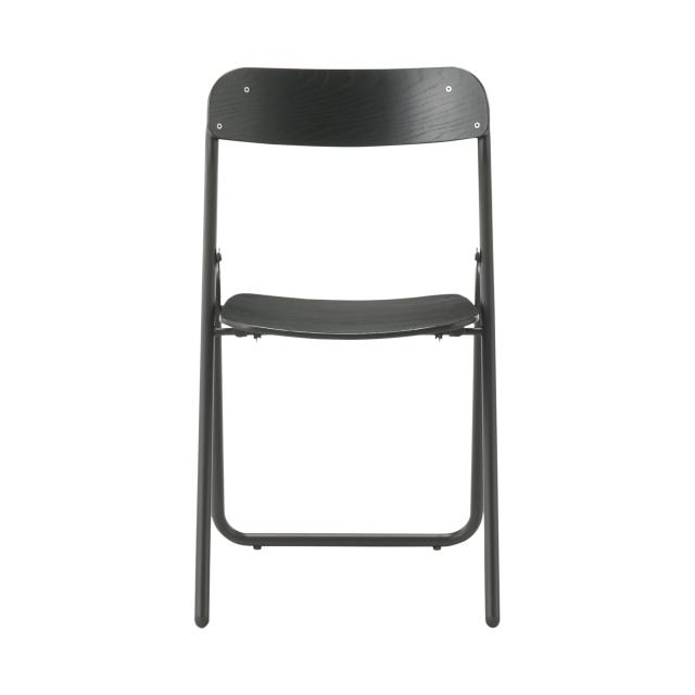 無印良品 スチールパイプ折りたたみチェア板座 幅45 奥行50 高さ79cm_1