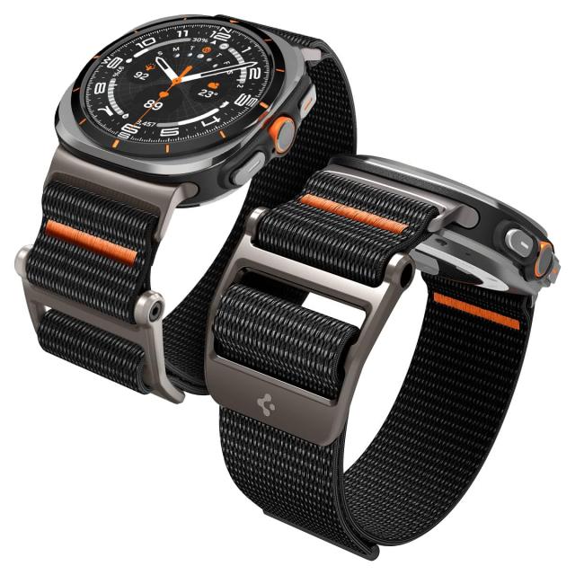 Spigen DuraPro Flex Samsung Galaxy Watch Ultraバンド 47mm 調節可能なソロループバンドストラップ (2024) 用 - ブラック 6,146円