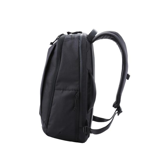 [エレコム] バックパック ビジネスリュック MNL CITY PACK 20L パソコン収納15.6インチまで 撥水 CORDURA YKKファスナー ブラック BM-MNLBP01BK_2