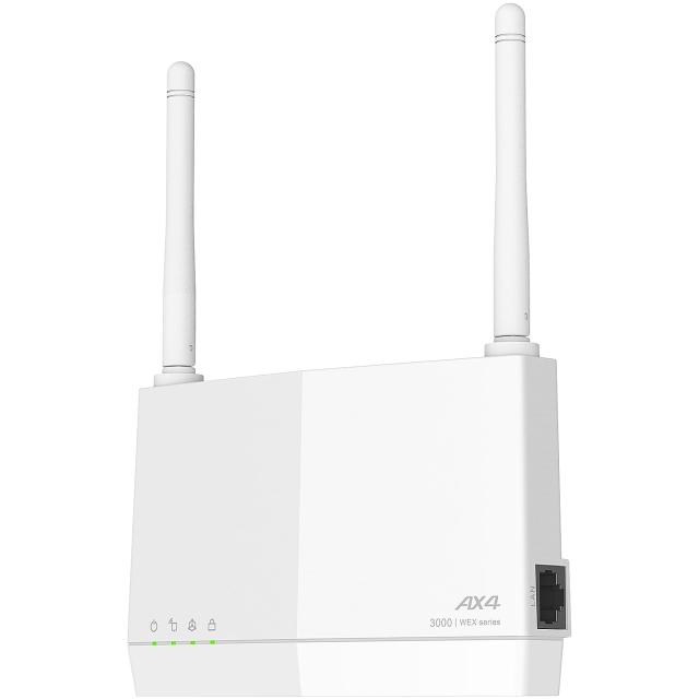 バッファロー WiFi 無線LAN 中継機 Wi-Fi 6 11a A 3000 2401 573Mbps WPS ワイドバンド メッシュ EasyMesh