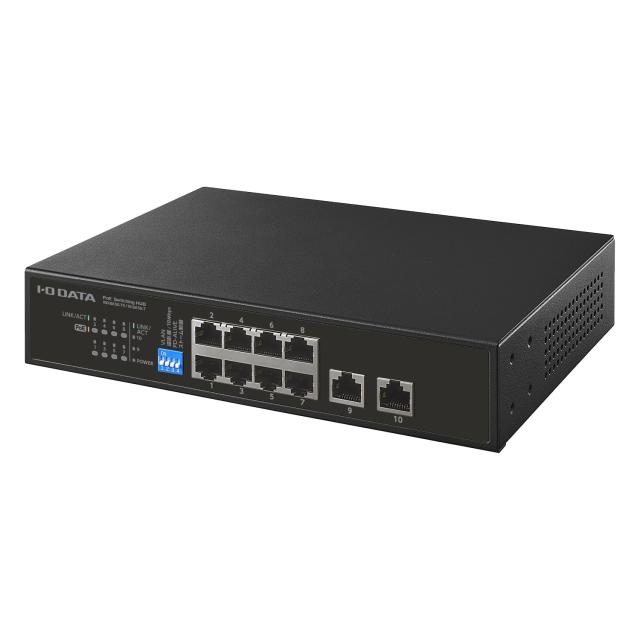IODATA 10ポート PoEスイッチングハブ BSH-CP210