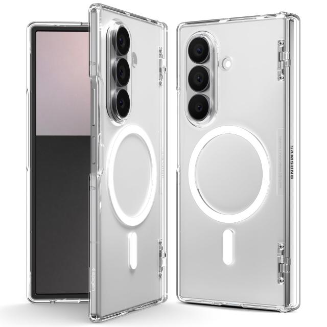 Spigen Samsung 認定 Gala y Z Flip7 ケース ヒンジ保護 MagFit対応 耐衝撃 米軍MIL規格 透明 ウルトラハイブリッド プロ マグフィット