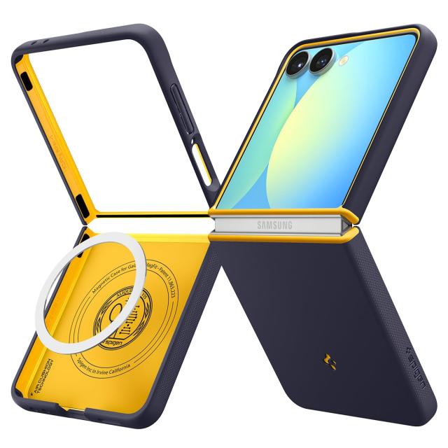Spigen 創業18年の技術力 Gala y Z Flip7 ケース TPU PC 二重保護 滑り防止 指紋防止 MagFit対応 耐衝撃 ナノポップ マグフィット