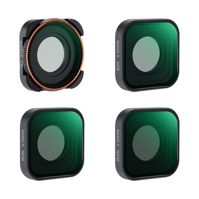 KF Concept Go Pro 13 12 11 10 9用 減光フィルター 偏光フィルター マルチコート ゴープロシーリズ専用設計 防水防塵 AGC光学ガラス 高透過率 プロテクトフィルター_1