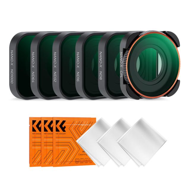 KF Concept Go Pro 13 12 11 10 9用 減光フィルター 偏光フィルター マルチコート ゴープロシーリズ専用設計 防水防塵 AGC光学ガラス 高透過率 プロテクトフィルター_2
