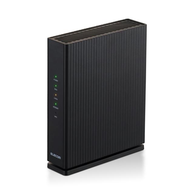 エレコム 無線LAN ルータ 無線電話ローカルエリアネットワーク 2402+574Mbps 11ax 有線Giga IPv6 EasyMesh(TM) エコ包み WRC-W602-B