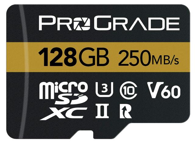 ProGrade Digital microSD C UHS-II V60 GOLD プログレードデジタル 正規輸入品