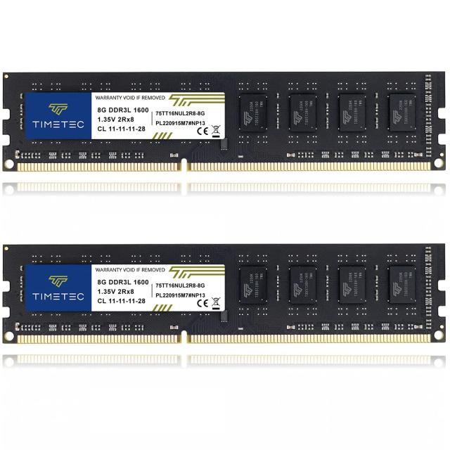 Timetec デスクトップPC用メモリ DDR3L DDR3 1600MHz PC3L-12800 PC3