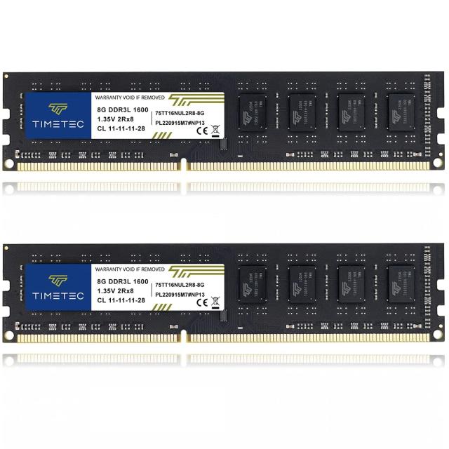 Timetec デスクトップPC用メモリ DDR3L DDR3 1600MHz PC3L-12800 PC3