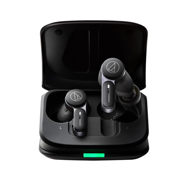 オーディオテクニカ ATH-TW 7 ワイヤレスイヤホン bluetooth ノイズキャンセリング 最大約20時間再生 通話品質強化 マルチポイント対応 ノイズキャンセル ヒアスルー 低遅延モード