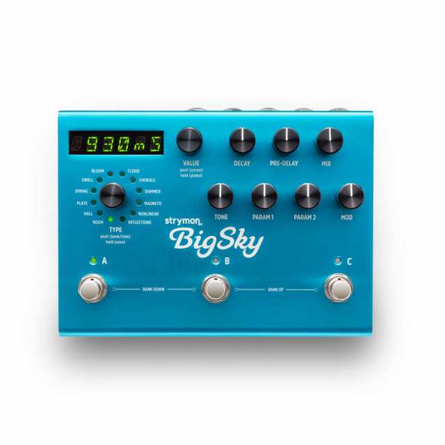 Strymon 『BigSky 』 (ビッグスカイ/リバーブ・マシーン) [国内正規品]