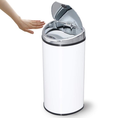 アイリスプラザ ゴミ箱 センサー付き 68L 自動開閉 キッチン 生ゴミ ふた付き ホワイトの通販は
