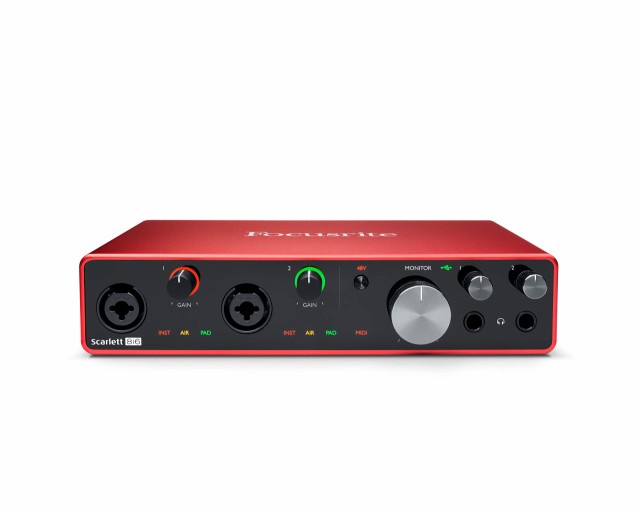 Focusrite Scarlett 8i6 3rd Gen オーディオインターフェイス