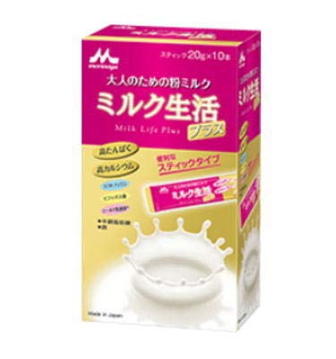 ミルク生活プラス（20ｇ×10本）6個セットの通販は