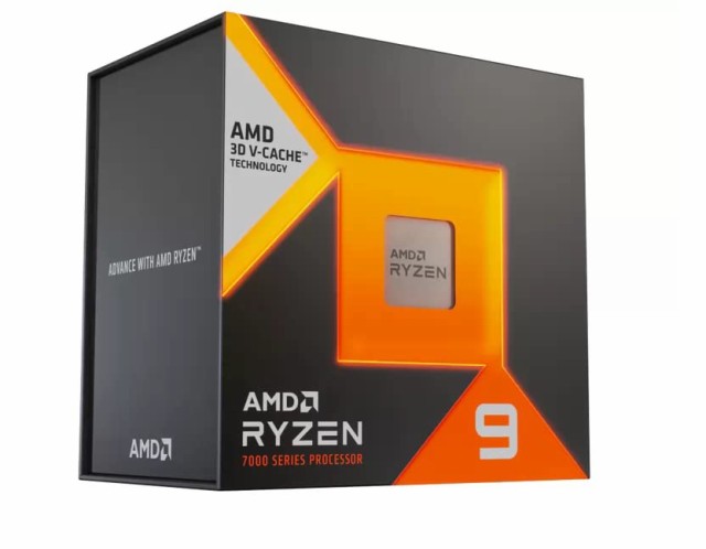 AMD Ryzen9 7900X3D W/O Cooler (12C/24T、4.4Ghz、120W) [CPU] [並行輸入品]