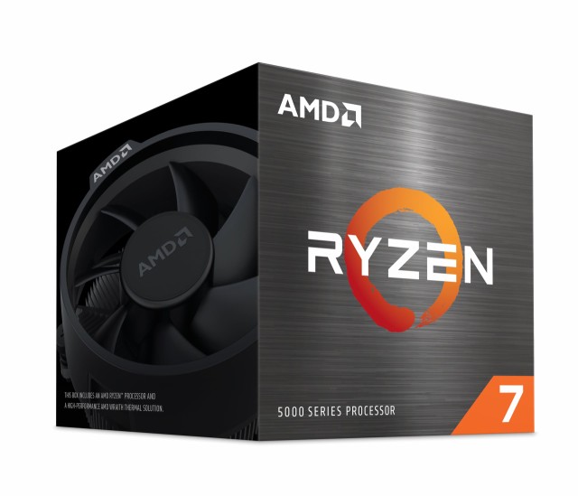 AMD CPU Ryzen 7 5700 with Wraith Spire Cooler AM4 3.7GHz 8コア / 16スレッド 20MB 65W 正規代理店品 100-100000743BOX