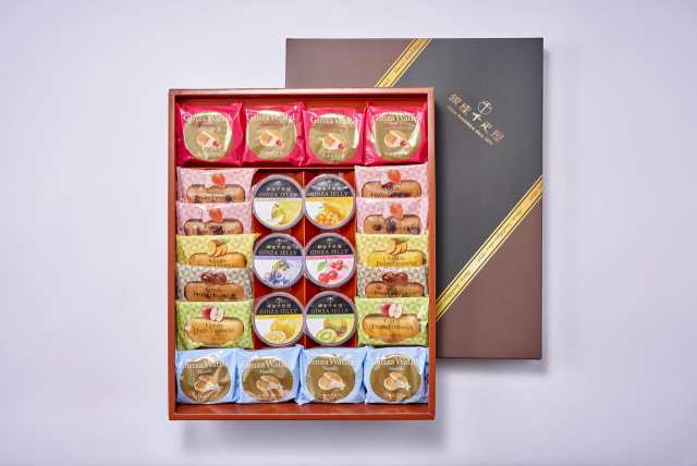 銀座千疋屋 銀座バラエティセット(24個) ギフト お菓子 ゼリー 焼き菓子 詰合せの通販は