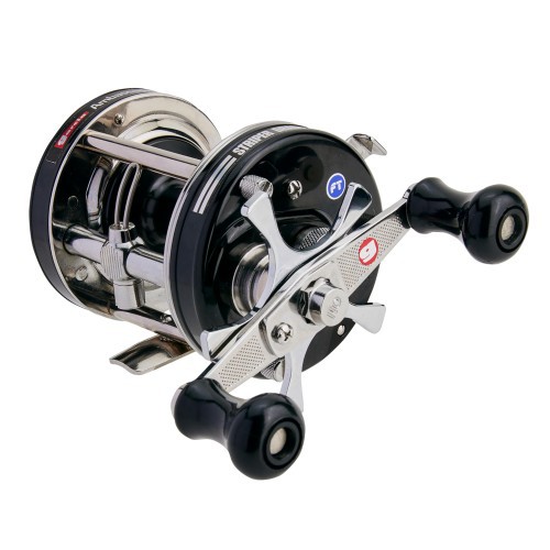 Abu Garcia(アブガルシア) AMB.6501 Striper Black ストライパー ブラック 左巻き 丸型リール クラシック スウェーデンの通販は