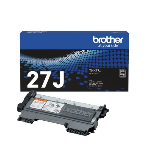 brother純正 ブラザー工業(Brother Industries) トナーカートリッジ TN-27J 対応型番:MFC-7460DN、DCP-7065DN、DCP-7060D、FAX-2840、HL-2270DW、HL-2240D 他