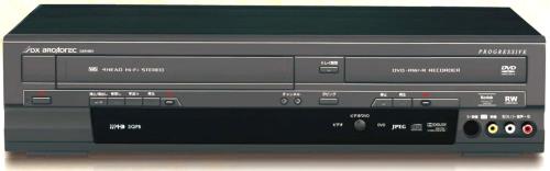 DXアンテナ　地上デジタルチューナー内蔵　ビデオ一体型DVDレコーダー　DXR160V