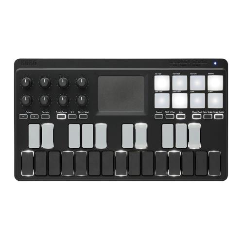 KORG(コルグ) MIDIキーボード nanoKEY Studio DTM/25鍵盤/コントローラー/USB/ワイヤレス/オールインワン/A4サイズ/ライセンス込み NANOKEY-ST 16,152円